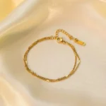 Amber Silk Layer Bracelet