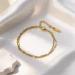 Amber Silk Layer Bracelet - Image 2