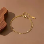 Amber Silk Layer Bracelet - Image 3
