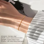 Minimal Line Bracelet - Image 7