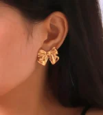 Coquette Pleat Earrings - Image 3