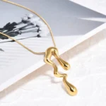 Meltwave Pendant Necklace