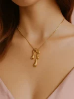Meltwave Pendant Necklace - Image 3
