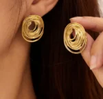 Vortex Ripple Earring - Image 6