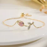 Blush Elysia Tulip Bracelet - Image 2