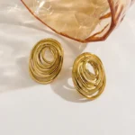 Vortex Ripple Earring - Image 2