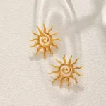 Ancient Solar Earring