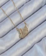Swan Sparkle Elegance Necklace - Image 2