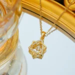 Astral Frame Pendant Necklace - Image 3
