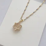 Astral Frame Pendant Necklace