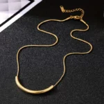 Arc Tube Pendant Necklace - Image 6