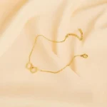 Entwined Hearts Minimal Bracelet - Image 2