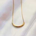 Arc Tube Pendant Necklace - Image 4