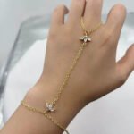 Crystal Flower Hand Chain - Image 2