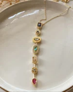 Rainbow Soul Long Drop Necklace - Image 2