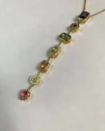 Rainbow Soul Long Drop Necklace - Image 5