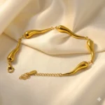 Molten Flow Charm Bracelet