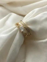 Royal Crown Heart Adjustable Ring - Image 3