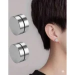 Urban Round Magnetic Earrings - Image 4