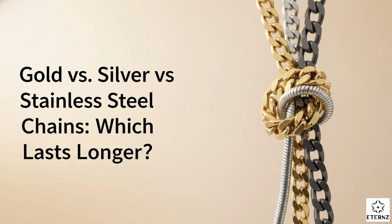 gold vs stainless steel jewellery