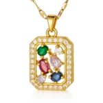 Prismatic Garden Frame Necklace - Image 6