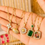 Prismatic Garden Frame Necklace - Image 7