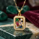 Prismatic Garden Frame Necklace - Image 2
