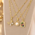 Prismatic Garden Frame Necklace - Image 5