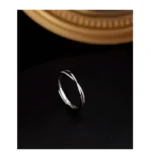 Silken Cross Wave Adjustable Ring - Image 8