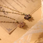 Wisteria Bloom Pendant Necklace - Image 5