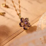Wisteria Bloom Pendant Necklace - Image 6