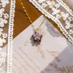 Wisteria Bloom Pendant Necklace - Image 2