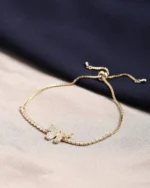 Pavé Butterfly Tennis Bracelet - Image 4