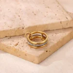 Interlock Trio Ring - Image 2