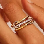 Interlock Trio Ring - Image 3
