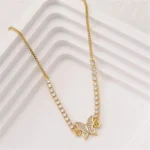Pavé Butterfly Tennis Bracelet - Image 5