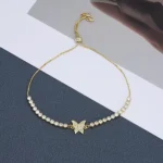 Pavé Butterfly Tennis Bracelet - Image 7