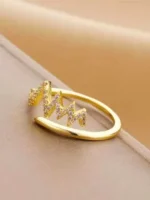 Sparkling Pulse adjustable ring - Image 4