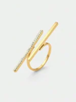Sparkle Bar Duo Ring - Image 3