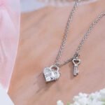 Heart Lock and Key Necklace