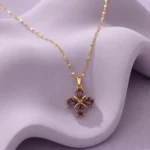 Amethyst Blossom Necklace - Image 4