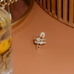 Starlit Safety Pin Finger Ring - Image 5