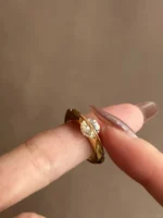 Rotating Crystal Adjustable Ring - Image 7