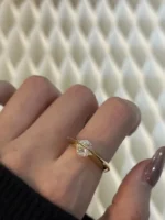 Rotating Crystal Adjustable Ring - Image 5