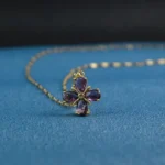 Amethyst Blossom Necklace - Image 7