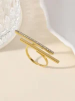 Sparkle Bar Duo Ring - Image 2