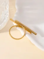 Sparkle Bar Duo Ring - Image 8