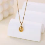 North Star Teardrop Necklace