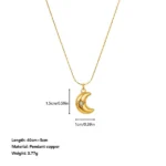 Celestial Crescent Star Necklace - Image 3