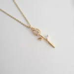 Enchanted Rose Stem Necklace